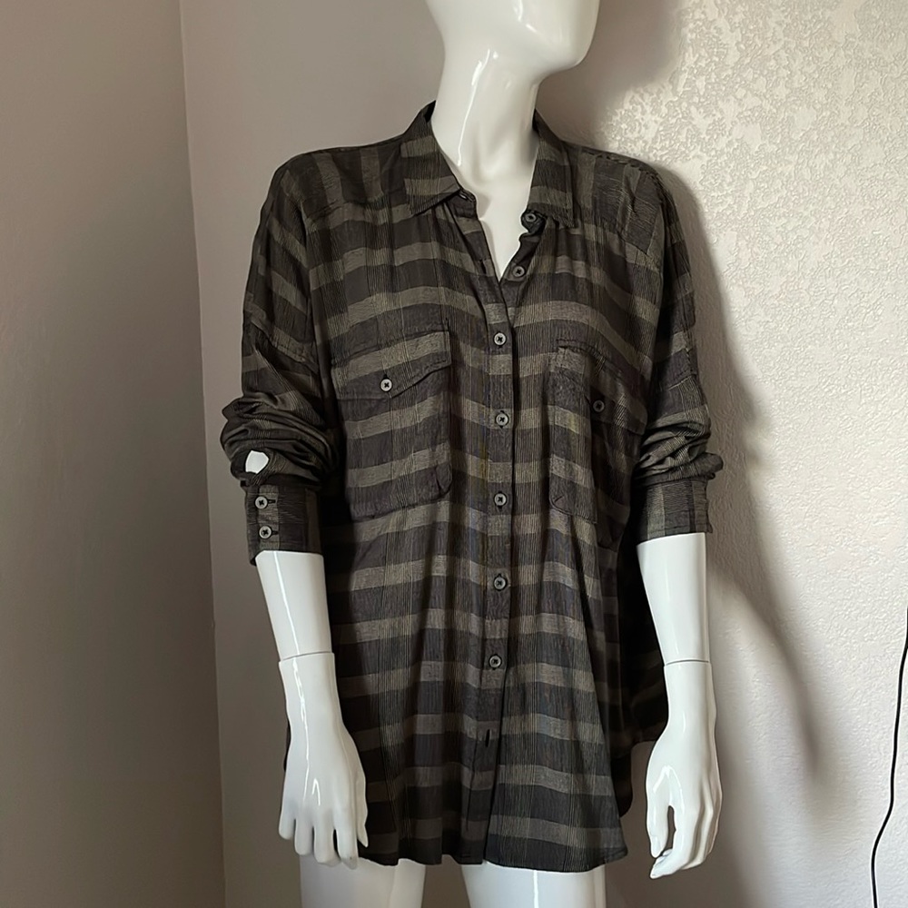 Free People Oversized shirt